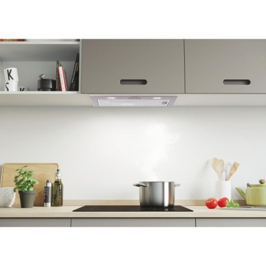 Campana extractora Candy CBG625/1XGG Canalizado 52cm LED acero inoxidable