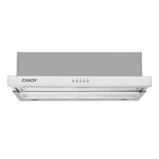 Exaustor Candy CBT6ESMX Semi integrável 60cm 834 m³/h aço inoxidável LED