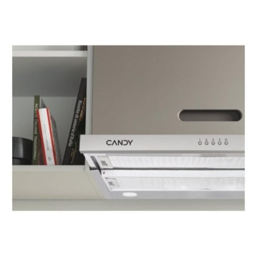 Exaustor Candy CBT6ESMX Semi integrável 60cm 834 m³/h aço inoxidável LED