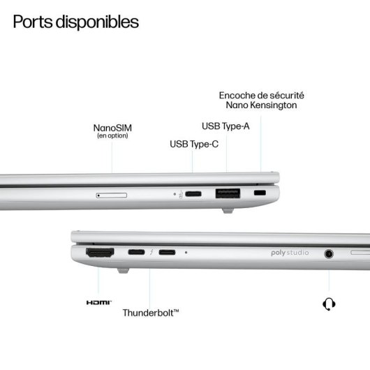 Portátil HP EliteBook 8 G1a 13.3" AMD Ryzen 7 32GB 1TB SSD Radeon 860M Windows 11 Pro