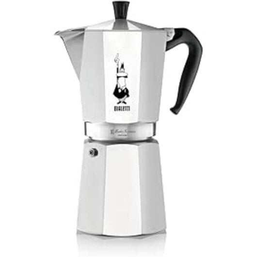 Cafetera Italiana Bialetti Moka Express 18 tazas Aluminio