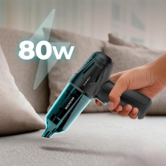 Aspirateur à Main sans Fil Cecotec Conga Rockstar Micro Hand 80W 25 min Accessoires