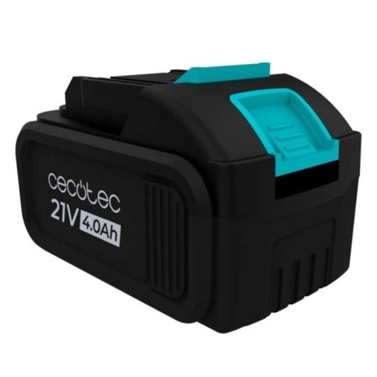 Batería 21V 4.000mAh compatible con herramientas Cecotec, carga rápida y puerto integrado