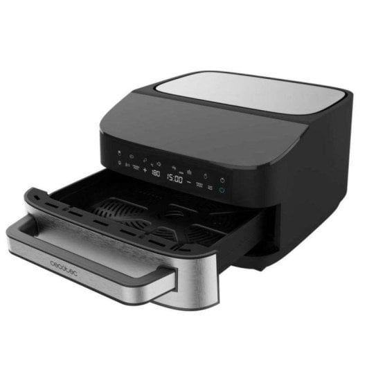 Horno elektrisch Cecotec Pizza&Fry 7000 7L Schwarz mit Touchscreen und Pizzastein