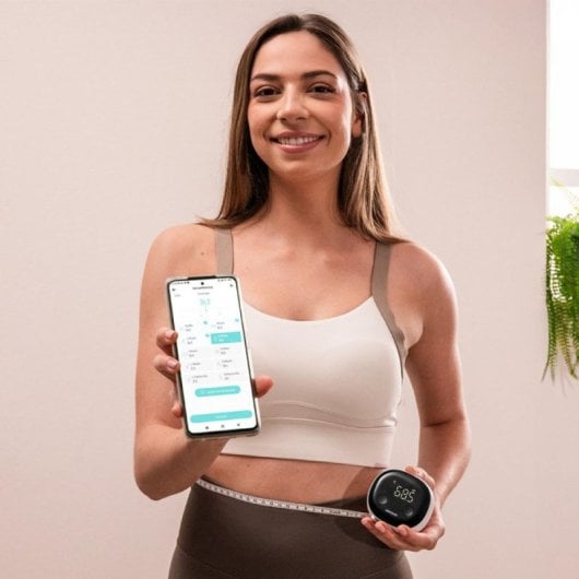 Cinta métrica digital Surface Precision Body con Bluetooth y pantalla LED para monitorización corporal