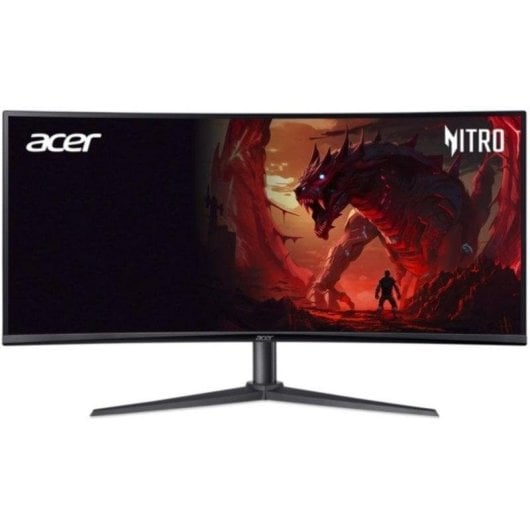 Écran PC Acer Nitro ED0 ED340CUJ0BMIIPX 34'' UltraWide Quad HD 120Hz VA Incurvé AdaptiveSync Haut-parleurs