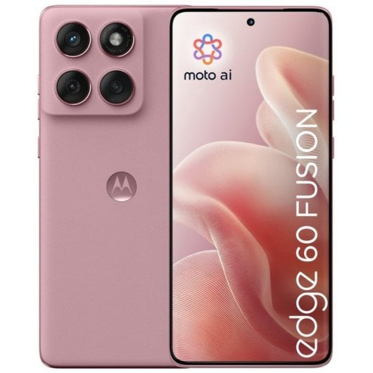 Smartphone Motorola edge 60 fusion 8GB RAM 256GB 5G Rosa