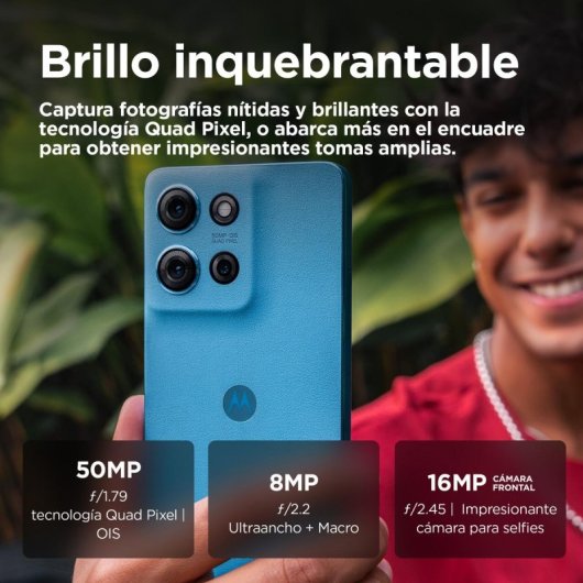Motorola Moto G75 5G 8GB/256GB 6.78" 5000mAh 30W Dual SIM Azul