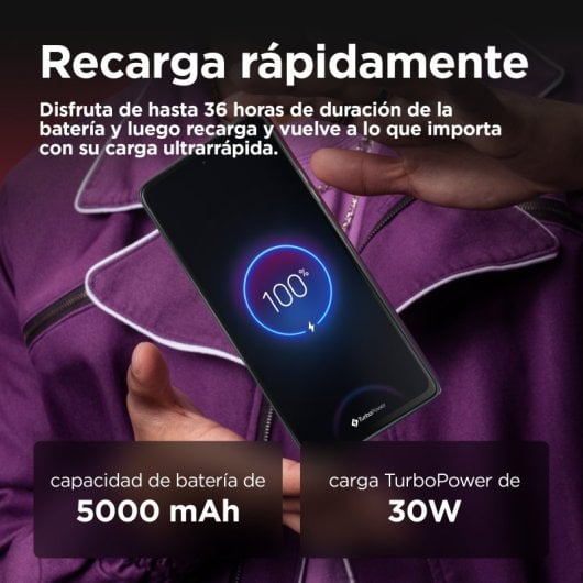 Motorola Moto G75 5G Smartphone 6.78" 8/256GB 5000mAh 30W Dual SIM Verde