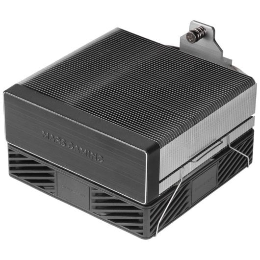 Mars Gaming Mcpu-x4argb Disipador Cpu 220w Tdp 4x Heatpipes Hct Ventilador Pwm Argb 120mm Negro