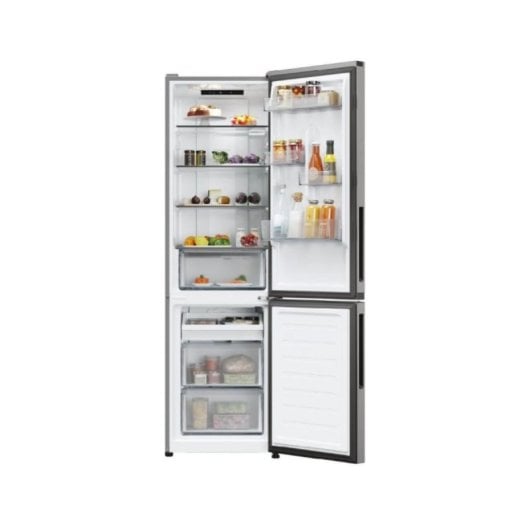 Frigorífico Candy Combinado 182cm 279L E Inox App hOn Circle Fresh
