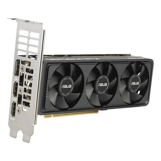 ASUS GeForce RTX 5060 LP BRK 8GB GDDR7 OC Edition Placa Gráfica PCIe 5.0 com 3x Ventoinhas e Overclocking