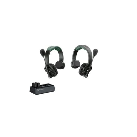 Auricolari Hollyland wireless Full Duplex con Cancellazione Attiva del Rumore e Batteria Sostituibile