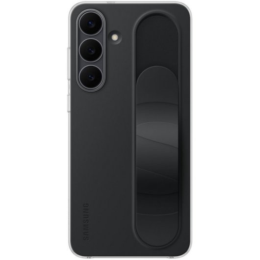 Samsung Standing Grip Funda con Soporte Negra para Galaxy S25 FE