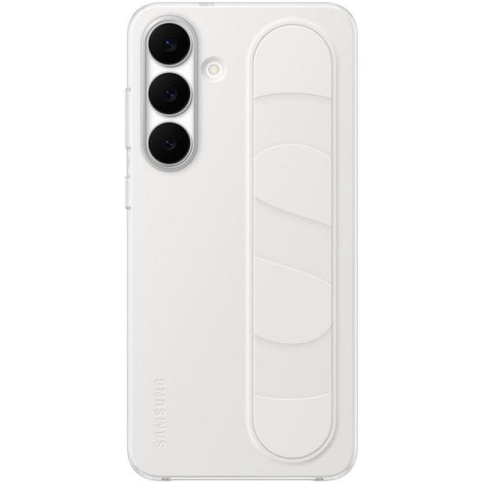 Samsung Standing Grip Funda con Soporte Blanca para Galaxy S25 FE