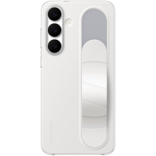 Samsung Standing Grip Funda con Soporte Blanca para Galaxy S25 FE
