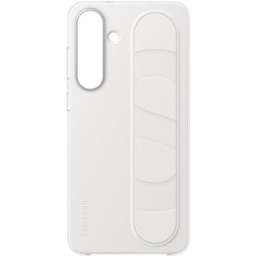 Samsung Standing Grip Funda con Soporte Blanca para Galaxy S25 FE