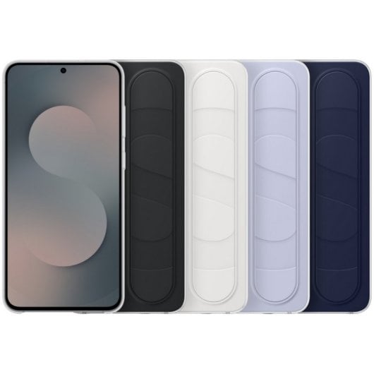 Samsung Standing Grip Funda con Soporte Blanca para Galaxy S25 FE