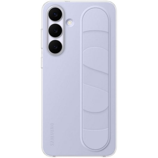 Étui Samsung Standing Grip avec support bleu clair pour Galaxy S25 FE