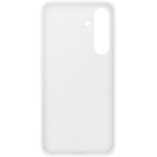 Coque en silicone blanche Samsung pour Galaxy S25 FE