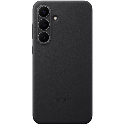 Custodia in pelle vegana Kindsuit per Samsung Galaxy S25 FE in nero