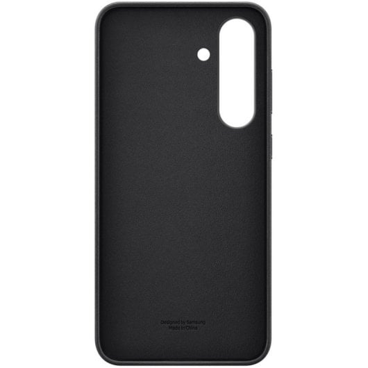 Custodia in pelle vegana Kindsuit per Samsung Galaxy S25 FE in nero