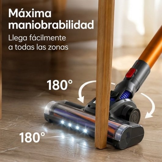 Aspirateur sans Fil Origial CycloneClean 22.2V LED 180W 45min Filtre HEPA Accessoires