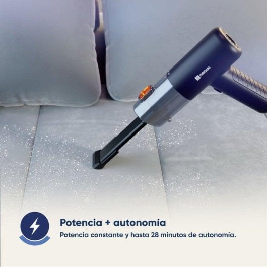 Aspirador de Mão sem Fio Origial CycloneClean X-Hand 70W 28min Filtro HEPA 680ml Acessórios