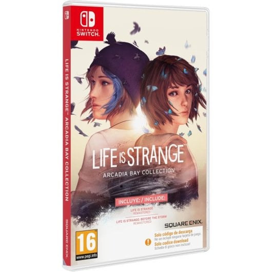 Life is Strange Arcadia Bay Collection Code in a Box Nintendo Switch
