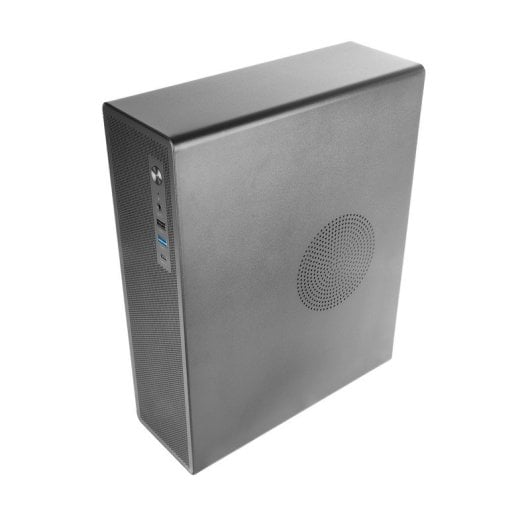 Tacens Aeroslim500 Slim MicroATX PC-Gehäuse, Netzteil, TFX 500 W, FDB, 90 mm Lüfter, Schwarz