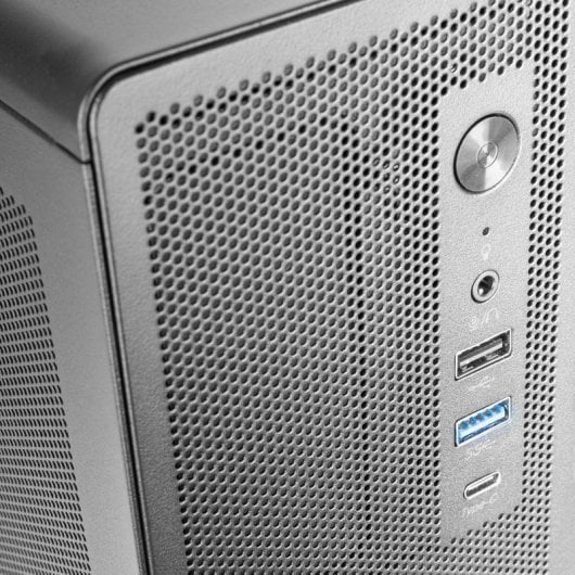 Tacens Aeroslim500 Slim MicroATX PC-Gehäuse, Netzteil, TFX 500 W, FDB, 90 mm Lüfter, Schwarz