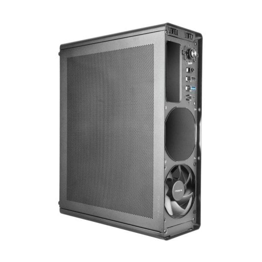 Tacens Aeroslim500 Slim MicroATX PC-Gehäuse, Netzteil, TFX 500 W, FDB, 90 mm Lüfter, Schwarz