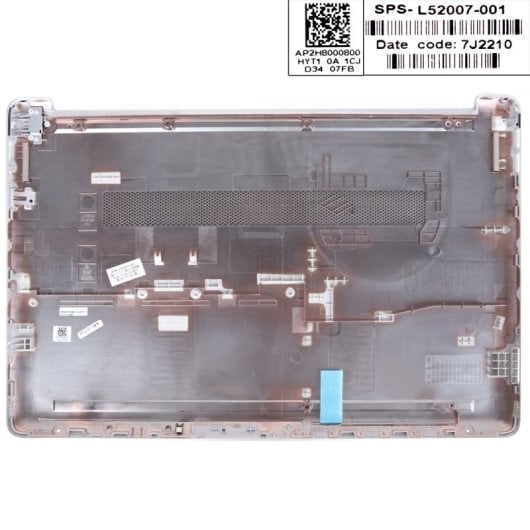 Unteres Gehäuse für Laptop Hp 15-dw 15s-dy 15s-du Tpn-c139 Tpn-c139 Silber
