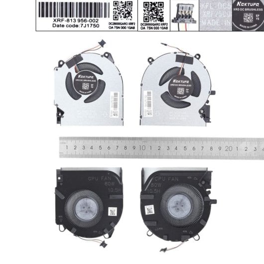 Laptop-Lüfter für HP 16-d/e Tpn-q263 Q264 M75721 M75723 80 W