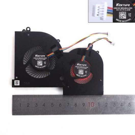Ventilateur de carte graphique pour ordinateur portable MSI GS65 GS65VR MS-16Q2
