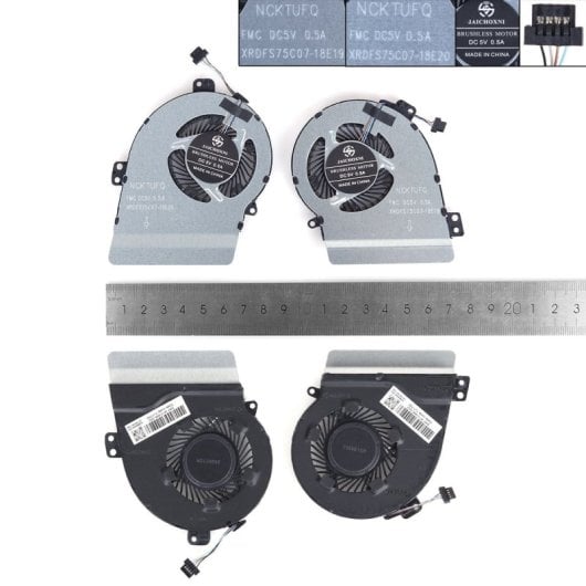 Laptop-Lüfter für Hp 15-cs Tpn-q208 L40619-001 L40620-001 Version 2
