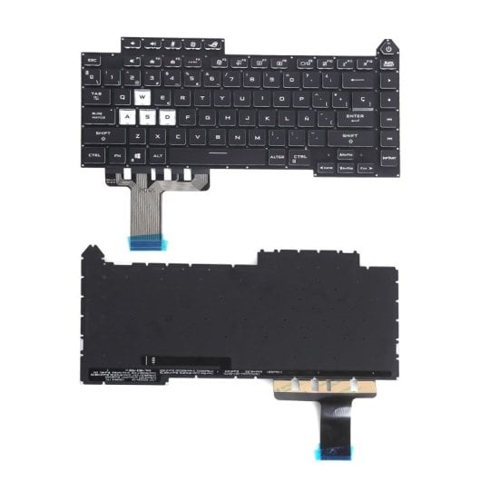 Tastatur mit Hintergrundbeleuchtung für Asus G513 13-0340c-wx01-t04 Laptop