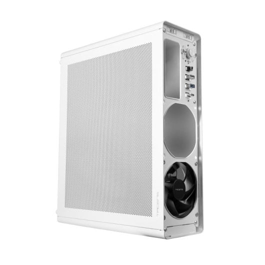 Tacens Aeroslim500 Slim MicroATX Boîtier PC Alimentation TFX 500 W FDB Ventilateur 90 mm Blanc