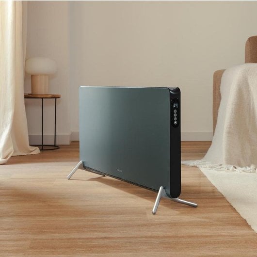 Radiateur électrique Cecotec ReadyWarm 7200 Design Connected 1800W moyen contrôle tactile et télécommande