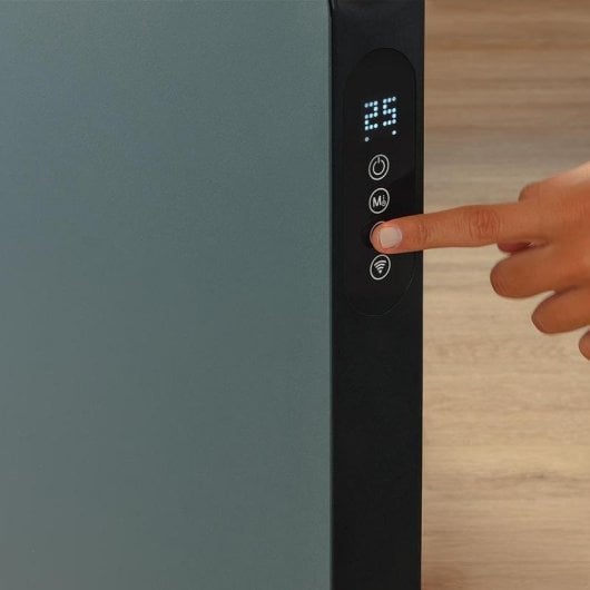 Radiateur électrique Cecotec ReadyWarm 7200 Design Connected 1800W moyen contrôle tactile et télécommande