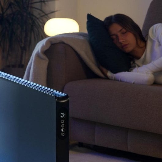 Radiateur électrique Cecotec ReadyWarm 7200 Design Connected 1800W moyen contrôle tactile et télécommande