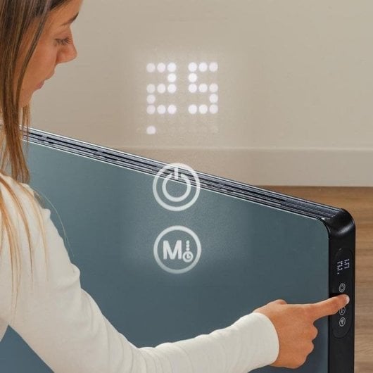 Convettore Elettrico Cecotec ReadyWarm 7200 Design Connected 1800W Wifi Comando