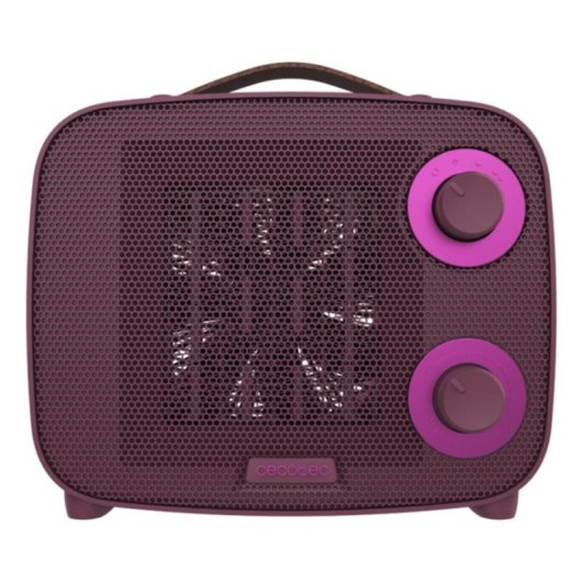 Cecotec ReadyWarm 1500 Ceramic Aura Calefactor Cerámico 1500W Rosa