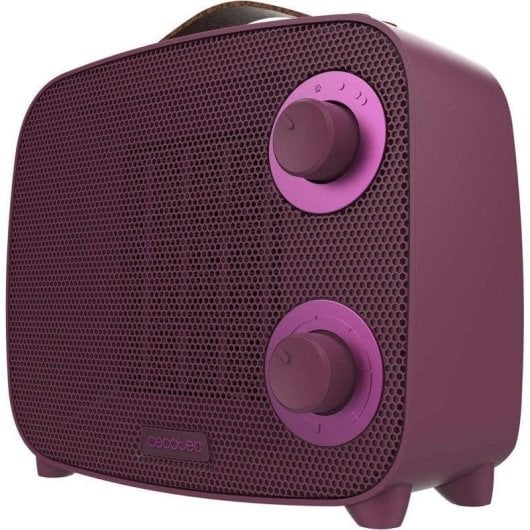 Aquecedor Cerâmico Cecotec ReadyWarm 1500 Ceramic Aura 1500W Silencioso Rosa