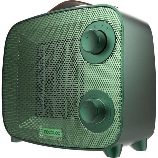 Calefactor cerámico Cecotec ReadyWarm 1500 Ceramic Aura 1500W Verde