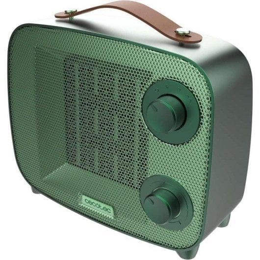 Calefactor cerámico Cecotec ReadyWarm 1500 Ceramic Aura 1500W Verde