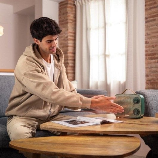 Aquecedor Cerâmico Cecotec ReadyWarm 1500 Ceramic Aura 1500W Silencioso