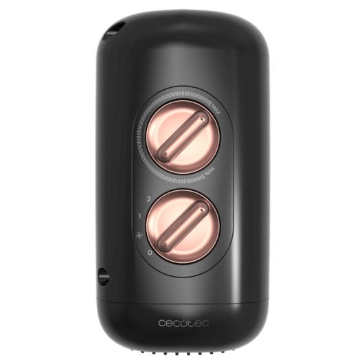 Radiador Eléctrico Cecotec ReadyWarm 600 Lagoon Black 2000W compacto con termostato regulable y modos Eco/Turbo