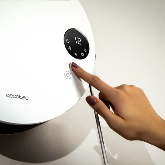 Radiador Eléctrico Cecotec ReadyWarm 2000W compacto con control remoto y toallero