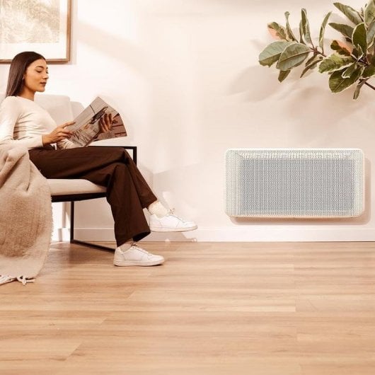 Radiateur Électrique Cecotec ReadyWarm 2000 Graphene 1800W Télécommande Calor Rapide